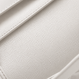 Ivory Structured Leather Tote