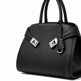 Marlowe Pebbled Leather Satchel Bag