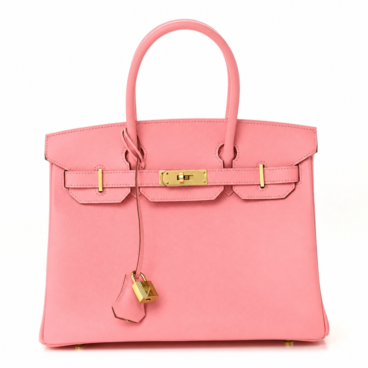 Black Structured Leather Tote