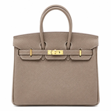 Sloane Pebbled Calfskin Top-Handle Bag in Navy Colorblock