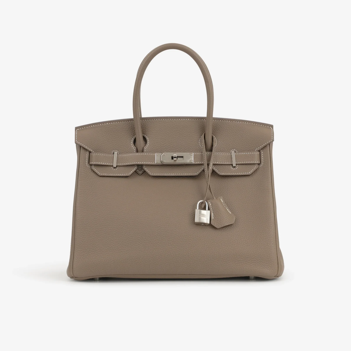 Soft Pink Structured Tote
