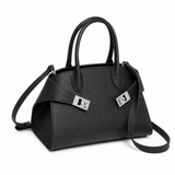 Marlowe Pebbled Leather Satchel Bag