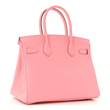 Soft Pink Structured Tote