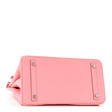 Soft Pink Structured Tote