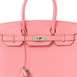 Soft Pink Structured Tote