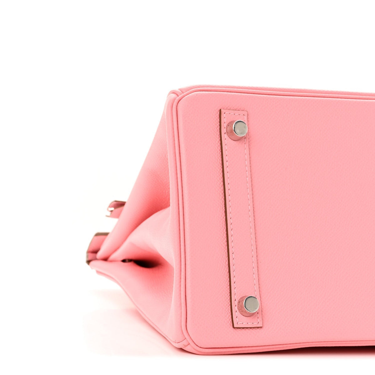 Soft Pink Structured Tote