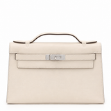 Camille Slim Leather Top Handle Bag