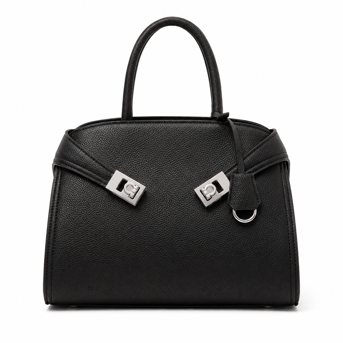 Marlowe Pebbled Leather Satchel Bag