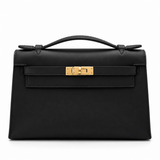 Camille Slim Leather Top Handle Bag