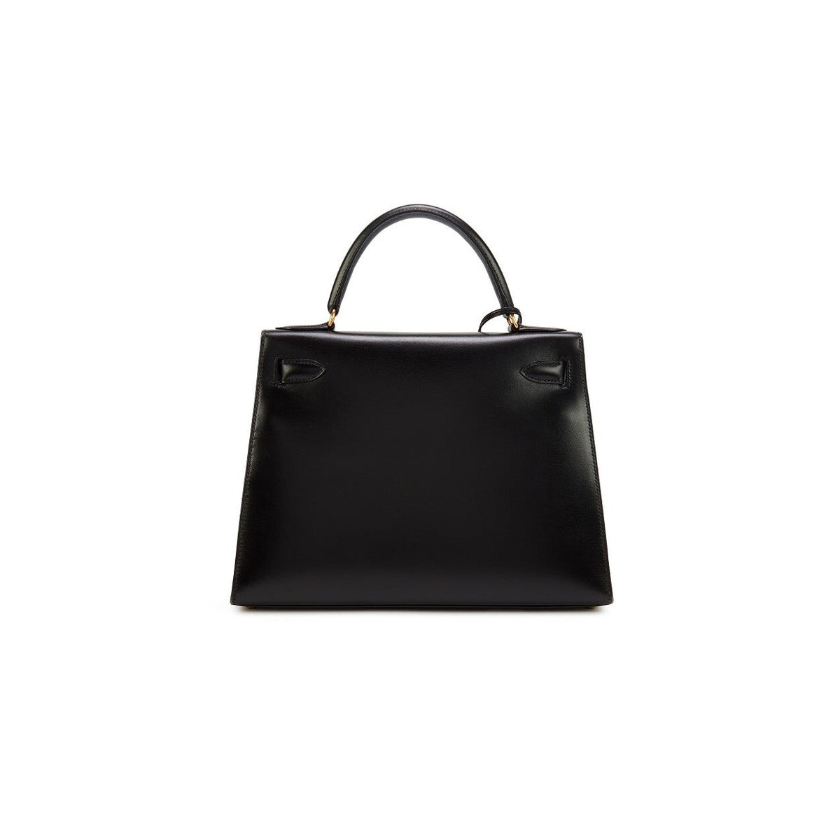 Sloane Box Leather Top Handle Bag