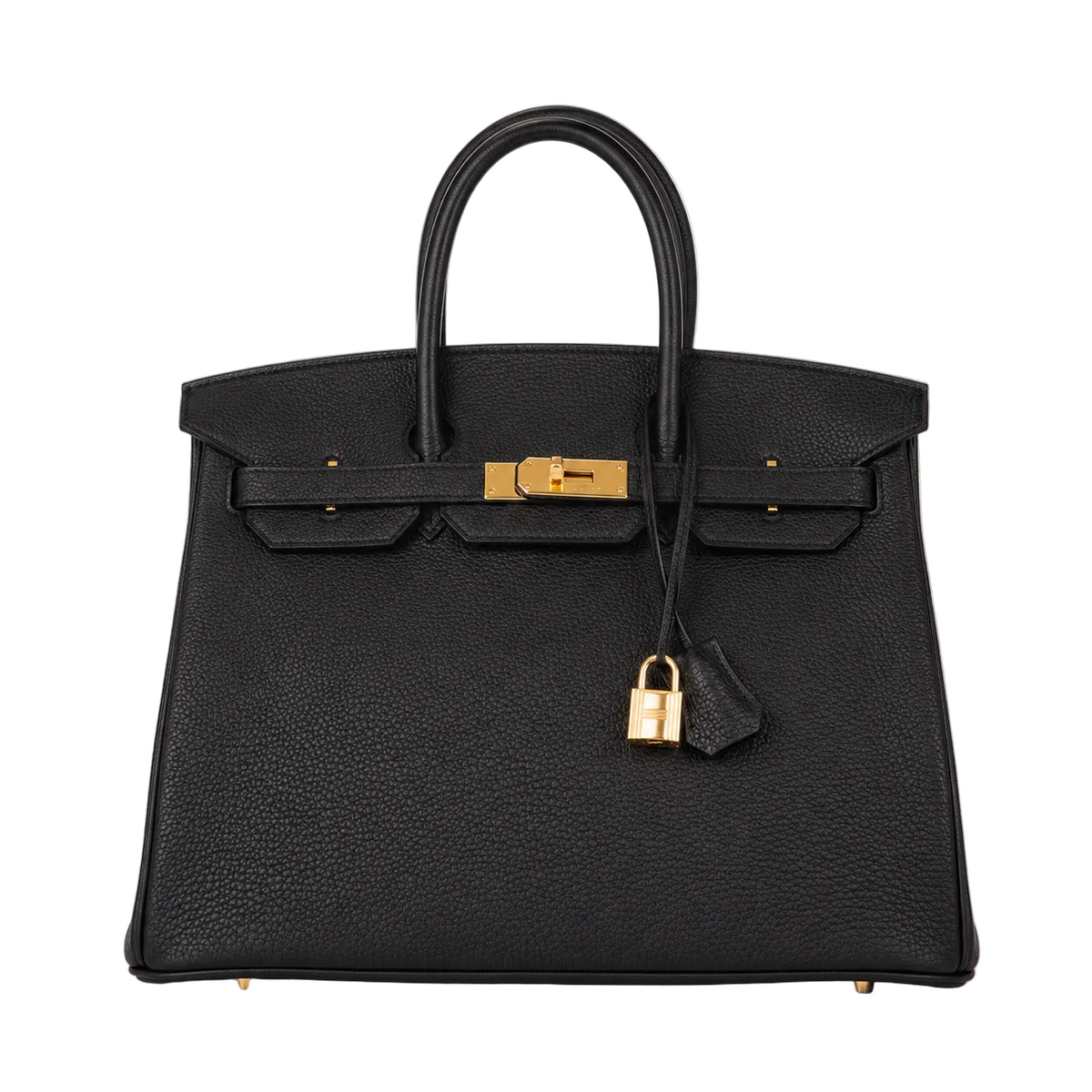 Sloane Pebbled Calfskin Top-Handle Bag