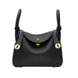 Maren Pebbled Leather Shoulder Bag in Caramel